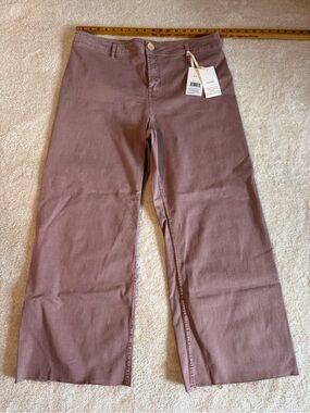 CHARLIE B Wide-Leg Jeans in Mauve